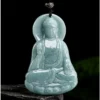 Natural Jade Buddha Pendant Necklace