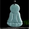 Natural Jade Buddha Pendant Necklace