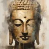Buddha Canvas Wall Art Home