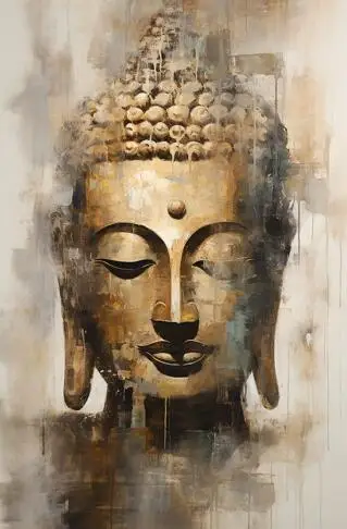Buddha Canvas Wall Art Home