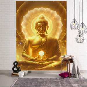 Buddha Tapestry Wall Hanging Home