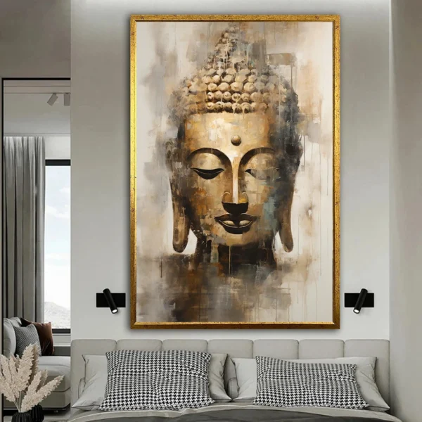 Buddha Canvas Wall Art Home