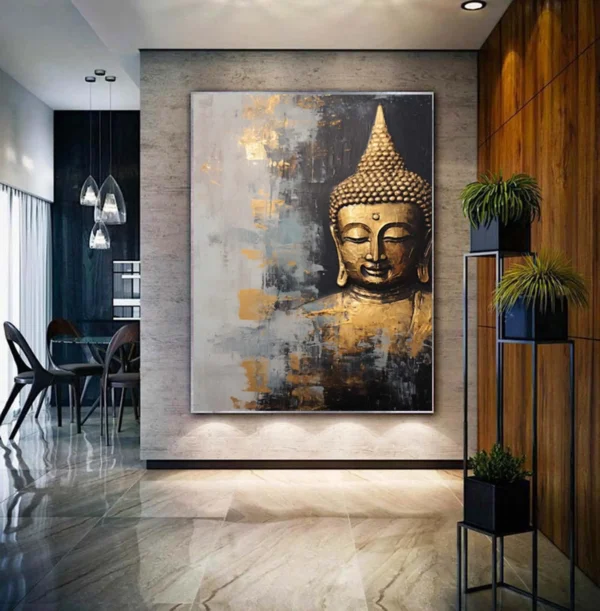 Buddha Canvas Wall Art Home