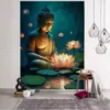 Buddha Tapestry Wall Hanging Home