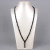 Buddha Head Tiger Eye Lava Stone Necklace