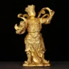 Four Heavenly Kings Copper Buddha Statues