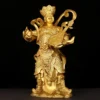 Four Heavenly Kings Copper Buddha Statues