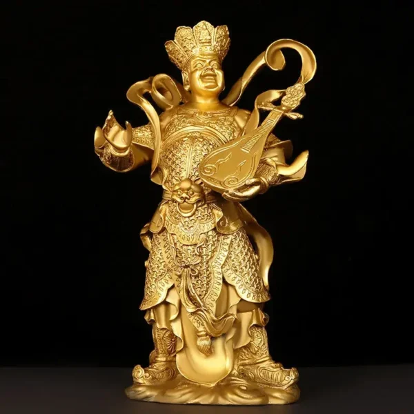 Four Heavenly Kings Copper Buddha Statues