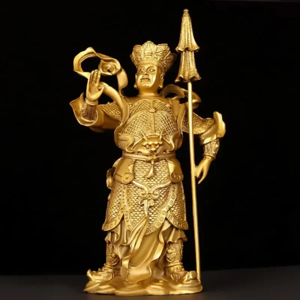 Four Heavenly Kings Copper Buddha Statues